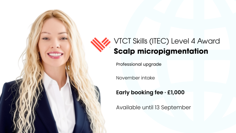 VTCT Skills (ITEC) Level 4 SMP – Professional Upgrade